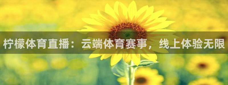 柠檬体育直播：云端体育赛事，线上体验无限